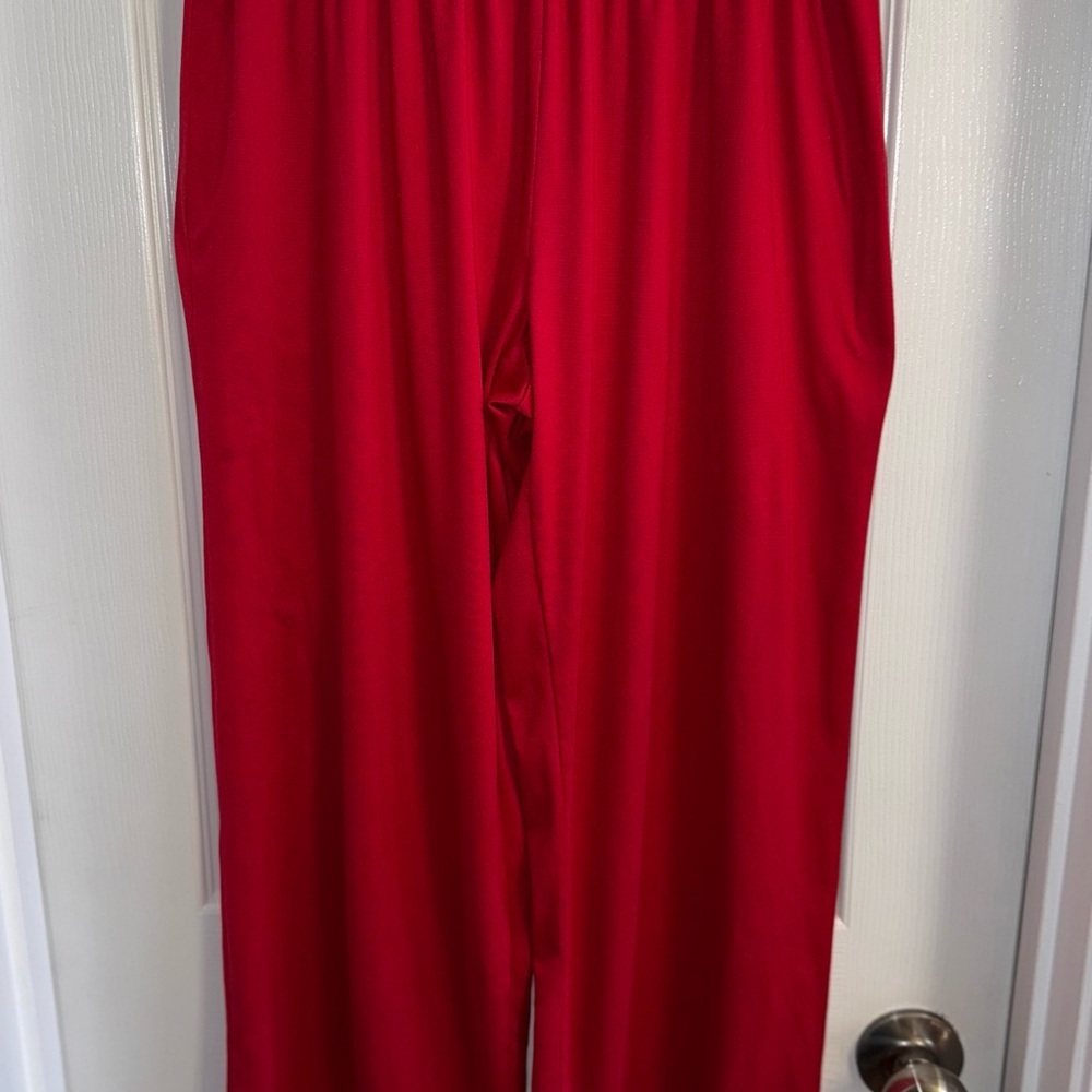 Kate Spade Luxury Small Pajama Set Red All Dolled Up Feminine Whimsical Comfy - Picture 5 of 16